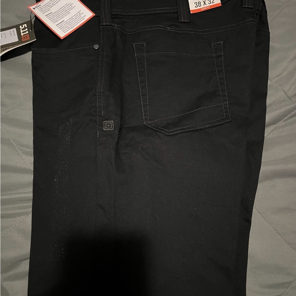 5.11 Tactical Defender-Flex Pants in Black